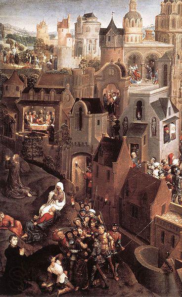 Hans Memling Scenes from the Passion of Christ Spain oil painting art